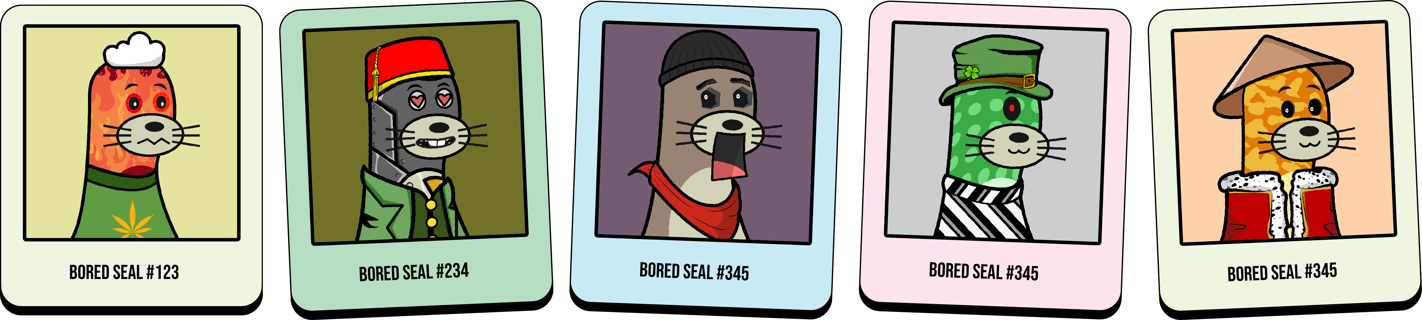 Bored Seal NFT Gallery