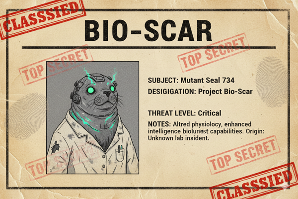 Bio-luminescent Scars